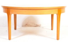MID CENTURY TEAK WOOD COFFEE OCCASIONAL TABLE