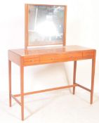 MID CENTURY TEAK LOUGHBOROUGH FURNITURE DRESSING TABLE