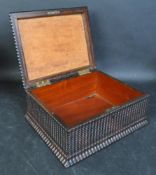 EARLY 20TH CENTURY ROSEWOOD BOX