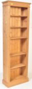 COUNTRY PINE REVIVAL OPEN BOOKCASE