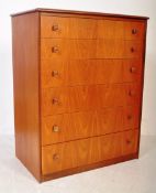 RETRO MID CENTURY TEAK CHEST OF DRAWERS