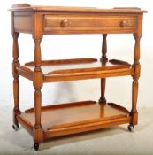 ERCOL - MID CENTURY RETRO ELM DRINKS TROLLEY