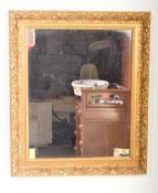 VINTAGE 20TH CENTURY GILT WALL MIRROR