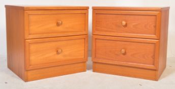 G PLAN - CIRCA 1980S TEAK BEDSIDE CHEST