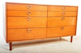 BRITISH MODERN DESIGN - MEREDEW DOUBLE CHEST OF DRAWERS