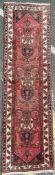 VINTAGE MID 20TH CENTURY MALAYER RUNNER FLOOR RUG