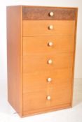 VINTAGE TEAK WOOD CHEST OF DRAWERS