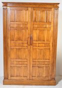 VINTAGE 20TH CENTURY OAK WARDROBE