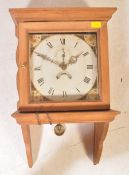 EARLY 20TH CENTURY GRANDFATHERS CLOCK HOOD & FACE