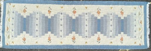 VINTAGE 20TH CENTURY NEPALESE KILIM RUNNER FLOOR RUG