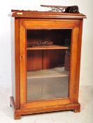19TH CENTURY MAHOGANY GLAZED BOOKCASE