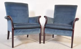 PAIR OF VINTAGE 20TH CENTURY PARKER KNOLL EASY CHAIRS