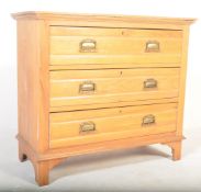 EDWARDIAN SATINWOOD CHEST OF DRAWERS