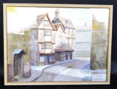 BRISTOL LOCAL INTEREST - 20TH CENTURY WATERCOLOUR PAINTINGS