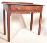 19TH CENTURY MAHOGANY HALL TABLE