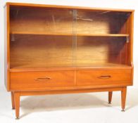 G-PLAN MID CENTURY TEAK WOOD LIBRARY BOOKCASE CABINET