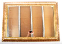 REGENCY REVIVAL WALL MIRROR OF RECTANGULAR FORM