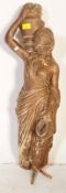 20TH CENTURY COMPOSITE WATER FOUNTAIN STATUE - GRECIAN LADY