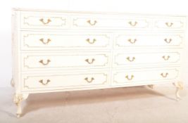 LOUIS XV STYLE PAINTED SIDEBOARD