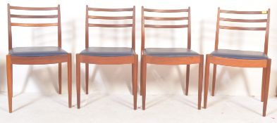 G PLAN - E GOMME - SET OF FOUR DINING CHAIRS
