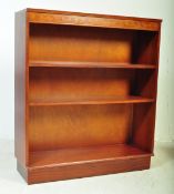 EARLY 20TH CENTURY EDWARDIAN OPEN FACED BOOKCASE