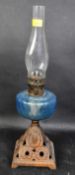 19TH CENTURY DUPLEX OIL LAMP