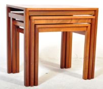 MID 20TH CENTURY TEAK NEST OF TABLES