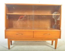 G-PLAN MID CENTURY TEAK WOOD BOOKCASE DISPLAY CABINET