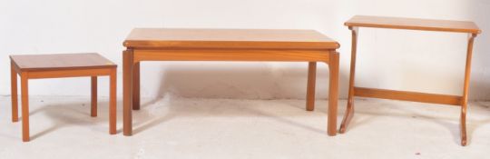 ASSORTMENT OF RETRO VINTAGE TEAK FURNITURE