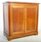 19TH CENTURY VICTORIAN MAHOGANY TWO DOOR BOOKCASE