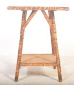 19TH CENTURY VICTORIAN BAMBOO SIDE TABLE