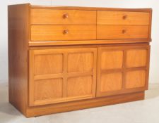 NATHAN - SQUARES - RETRO VINTAGE BRITISH TEAK SIDEBOARD