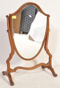 EDWARDIAN INLAID DRESSING TABLE MIRROR