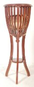 EDWARDIAN INLAID MAHOGANY JARDINIERE PLANTER