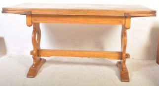 VINTAGE OAK WOOD DINING SUITE