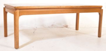 RETRO VINTAGE CIRCA 1970S TEAK WOOD & TILE TOP COFFEE TABLE