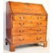 VICTORIAN 19TH CENTURY MAHOGANY FALL FRONT WRITING BUREAU