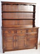 20TH CENTURY JACOBEAN REVIVAL OAK DRESSER