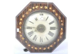20TH CENTURY POSTMANS CLOCK