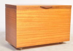 MID CENTURY TEAK SEWING BOX