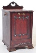 EARLY 20TH CENTURY MAHOGANY COAL SCUTTLE