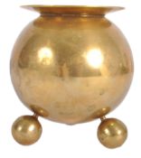 MID CENTURY DESIGNER BRASS CANDLESTICK HOLDER