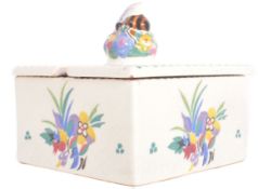 CARTER STABLER ADAMS - POOLE POTTERY 1920s HONEY POT