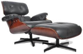 AFTER CHARLES & RAY EAMES - HERMAN MILLER STYLE ARMCHAIR