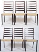 SVEGARDS MARKARYD - MATCHING SET OF SWEDISH DINING CHAIRS