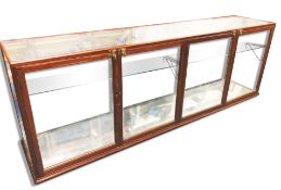 LARGE 19TH CENTURY VICTORIAN HABERDASHERY CABINET