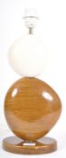 CONTEMPORARY DESIGNER CERAMIC PEBBLE TABLE LAMP