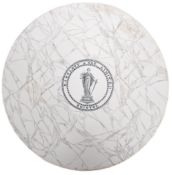 VICTORIAN BARTLETT & SONS OF BRISTOL COUNTER PLATE