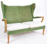 PARKER KNOLL - PAPA BEAR - WINGBACK TWO SEATER SOFA