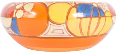 CLARICE CLIFF - MELON PATTERN - ART DECO FRUIT BOWL
